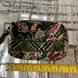 7” Vera Bradley Floral Paisley Cosmetic Bag